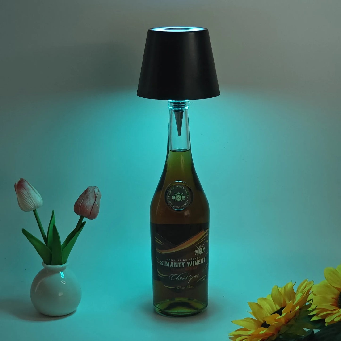 Wireless LED Wine Bottle Lamp